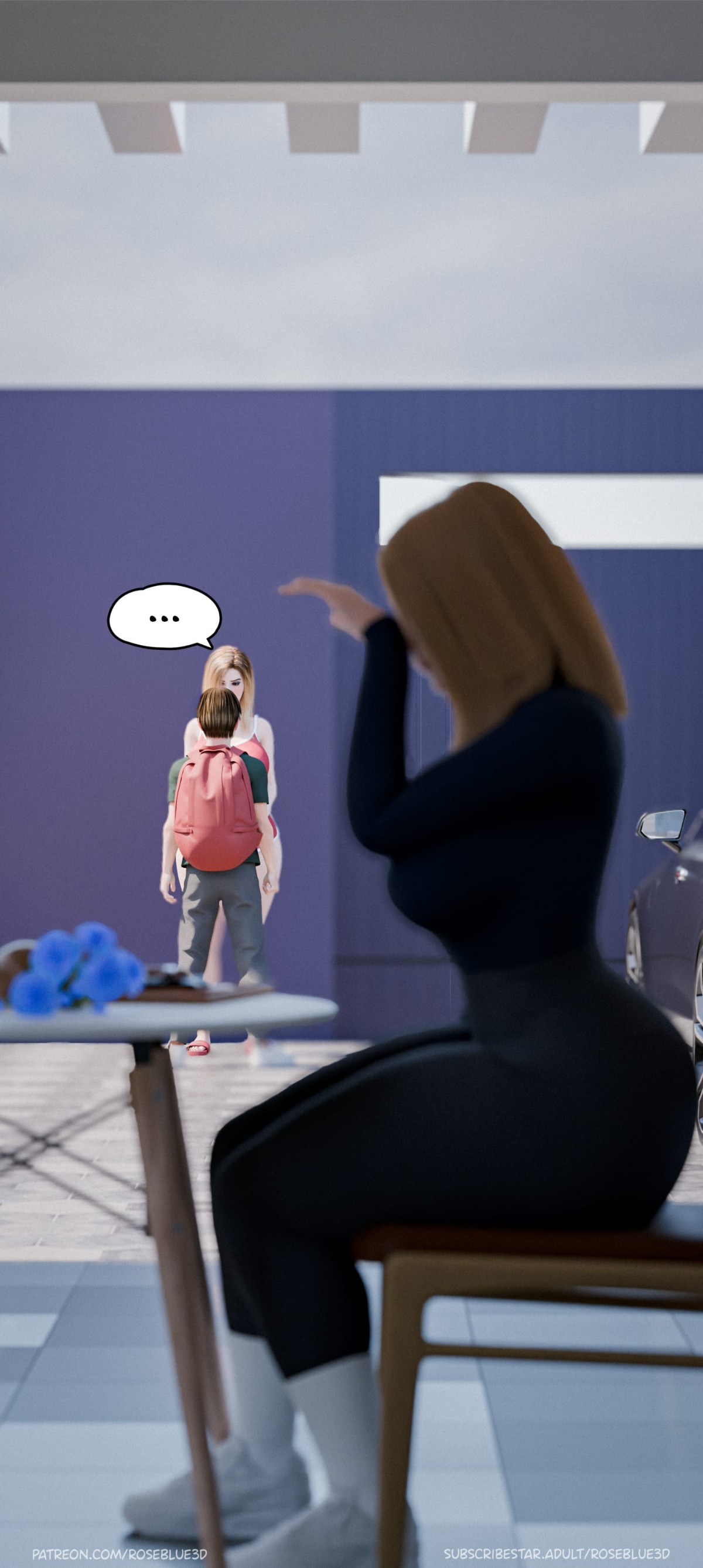 My Neighbor's Widow Raw - Page 73