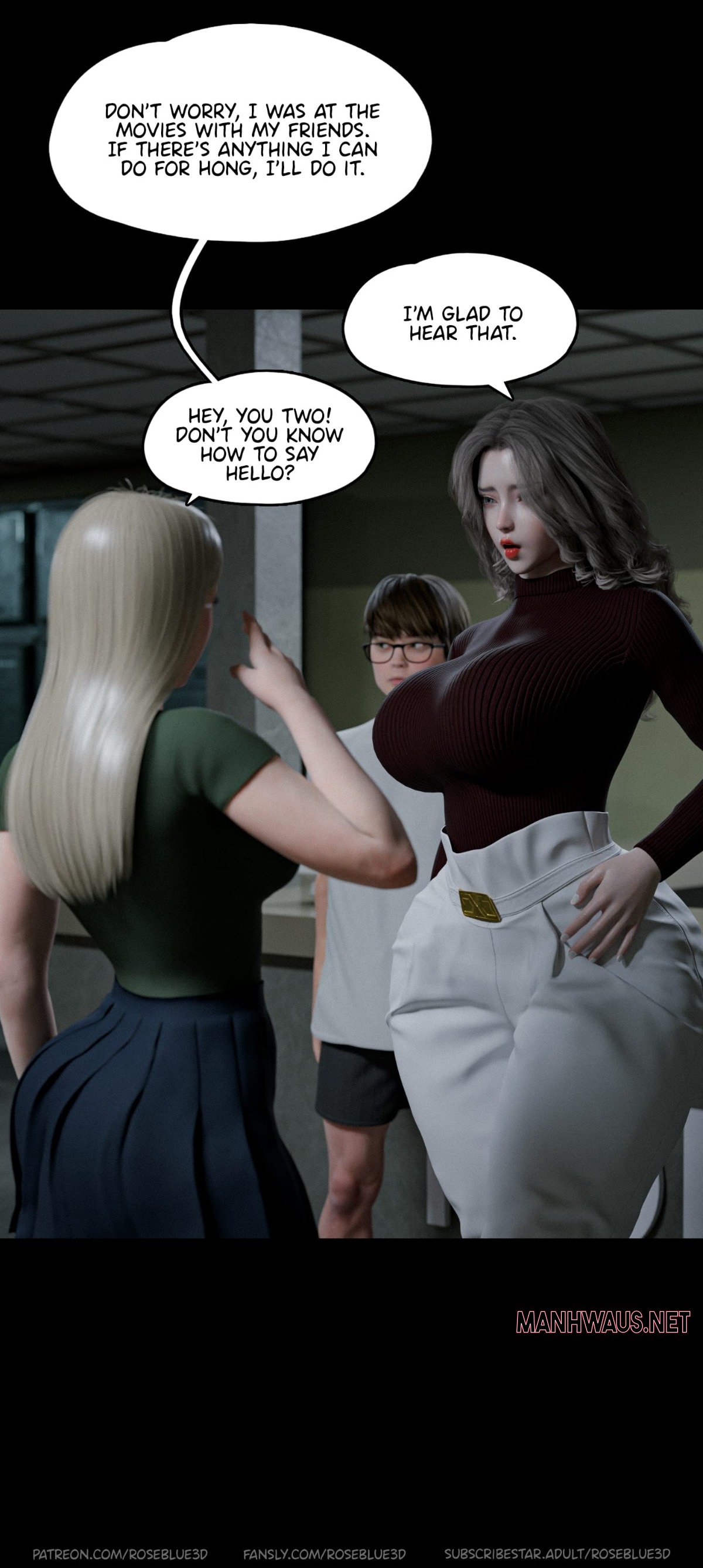 My Neighbor's Widow Raw - Page 39